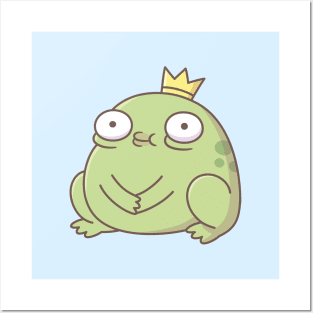 Ugly Cute Frog Prince Posters and Art